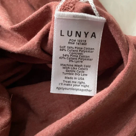 New! Lunya Casual T-Shirt - Picture 4 of 4